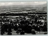 8132 Egg bei Zürich - Panoramaansicht Kirche Felder