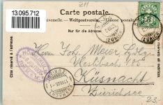 8496 Steg im Tösstal 1905 - Gasthaus Hörnli Kulm Wiese mit Kindern