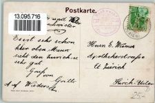 Pfannenstiel 1908 Hotel u. Kurhaus Hochwacht Rinder Alpen