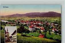 Mellingen Panoramaansicht Stadttor Feldpost