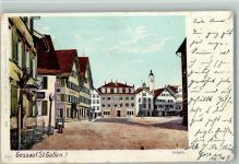 9200 Gossau SG 1902 - Der Dorfplatz