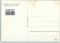 9314 Steinebrunn - Gasthof Winzelnberg AK