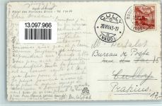 Signal-de-Bougy 1943 Hotel des Horizons Bleus AK