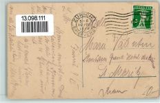 1916 Gebrauchsspuren Grand Cafe des Banques - Innenansicht