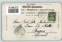 Ruswil 1900 Hundekarren, AK