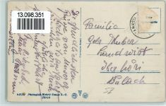 8640 Hurden 1939 Gebrauchsspuren Foto AK Hotel Adler u. Zürichsee AK