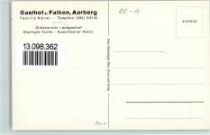 Aarberg 1955 Gasthof zum Falken AK