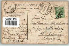 1905 Gebrauchsspuren Sängerfest 1905 - Stockflecken