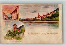 Erlach 1899 Gruss aus - Verlag Edm. Pagnard Nr. 5 AK