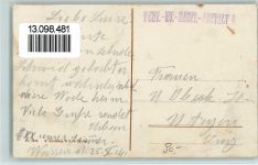 6484 Wassen UR 1914 Gebrauchsspuren Dorfplatz, Brunnen, Postamt , Hotel z. Ochsen AK Eckknick