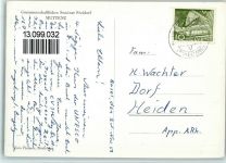 4132 Muttenz 1956 - Tischtennis - Seminar Freodorf