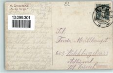 St Chrischona 1919 Künstlerkarte Religion Spruch - AK