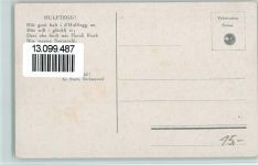 Hulftegg Künstlerkarte Ölgemälde von Stutz - Sennhof