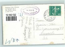 4458 Eptingen - Berghaus Ober-Bölchen Hüttenstempel Bus Autos