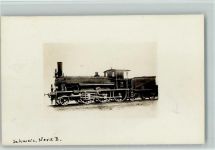 Foto AK Schweiz. Nord B. Dampflokomotive