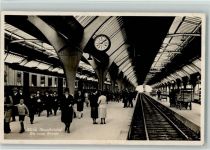 Zürich 1931 Bahnhof, Die neuen Perronz AK