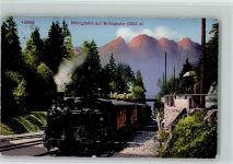 1923 Brünigbahn auf Brünigkulm SSB - Bergbahn , Photoglob N 3909
