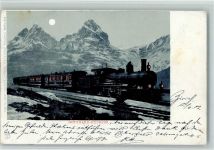1902 Mondschein - Gotthard Express - Verlag Künzli 3556