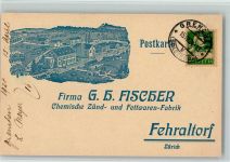 Fehraltorf 1924 Firma Fischer Zündfabrik , Bestellkarte AK
