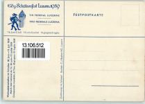 Luzern 1939 Der Veteran, Zeichnung von H. Schaad - Schützenfest 1939 AK