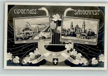 Zürich 1905 Jugendstil - Sängerfest 1905 AK