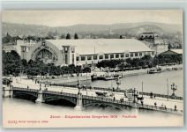 Zürich 01102 Photoglob - Sängerfest 1905 - Festhütte AK