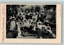 8000 Zürich - Offiz. Karte, Turnfest 1903, Trachtengruppe AK