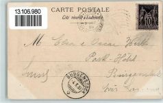Une Rue du - Village Suisse, Exposition Paris 1900 AK