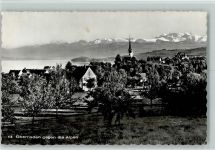 8942 Oberrieden - Oberrieden gegen Alpen