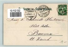 8910 Affoltern am Albis - 1902