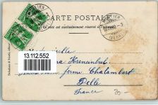 Moutier 1909 Coin du Moulin et Rue Industrielle