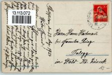 8803 Rüschlikon - Blick von Rüschlikon auf Thalwil und die Alpen