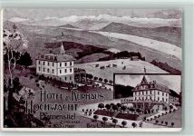 Pfannenstiel 1909 Hotel Kurhaus Hochwacht