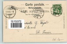La Neuveville 1903 Route de la Gare