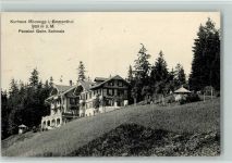 Emmenmatt Kurhaus Moosegg Pension Gebr. Schmalz Ort lt. Stempel