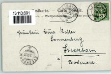 Leissigen 1901 Thunersee sign