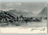3654 Gunten - 1904 Thunersee Ruderboot