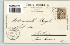 3654 Gunten - 1904 Thunersee Ruderboot