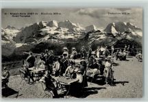 Mülenen Hotel-Terrasse Niesen-Kulm