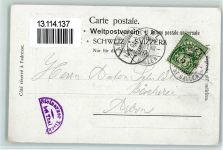 9425 Thal - 1901 Steinerner Tisch Garten