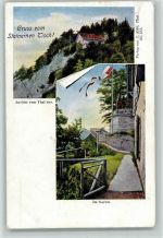 9425 Thal - 1902 Steinerner Tisch Garten