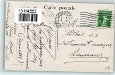 1915 Frau mit Kind Schweizer Fahne