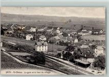 2072 St-Blaise - 1913 La gare et le haut du village