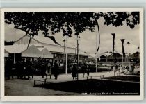 Bern 1928 Schweizerische Ausstellung für Frauenarbeit Kongress-Saal und Terrassenrestaurant