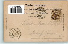 8910 Affoltern am Albis Gebrauchsspuren 1902