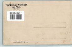 Eglisau Restaurant Waldheim am Rhein