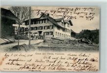 8496 Steg im Tösstal Gebrauchsspuren Gasthaus Ohrüti Fischental