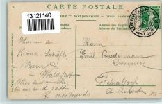 1913 Prägedruck Nr. 72 Depart pour les Alpes - Auftrieb auf die Alp , Verlag guggenheim 13820