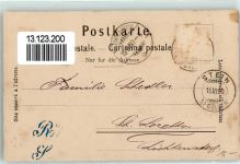 9655 Stein SG 1900 - Evange. Kirche und Pfarrhaus