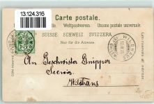 Toggenburger Sennenball sign Rudolf Trachten Toggenburg 1905 Lithographie